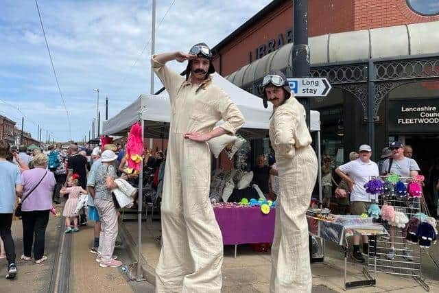 The street theatre of the Spare Parts Festival is now an integral  part of Tram Sunday