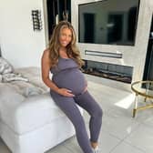 Charlotte Dawson says she is due any minute now! Image: @charlottedawsy on Instagram
