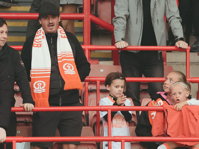 Seasiders supporters made the midweek trip to Oakwell.