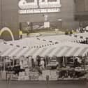 The new open air market at Bonney Street in 1986