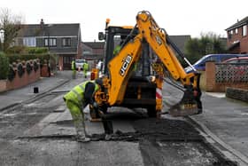 Ten years' worth of pothole repair cash has been laid out for Lancashire