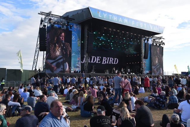 Jade Bird on stage