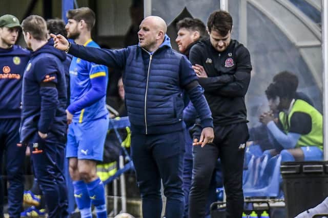 AFC Fylde boss Adam Murray is backing his team to hit back after a 'punch in the face' Picture: STEVE MCLELLAN