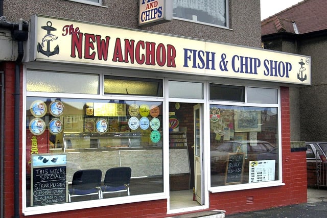 The New Anchor Fish and Chip shop, Anchorsholme Lane