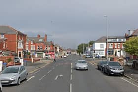 A road traffic collision closed Central Drive in both directions in Blackpool (Credit: Google)
