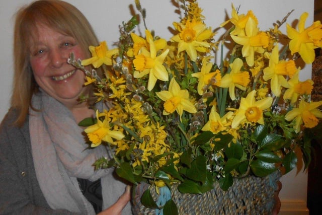 Garstang Gardening Club held its annual spring flower shows at the Crofters Hotel Cabus in March 2017. 
Elisabeth Bertenshaw was the spring flowers and foliage winner