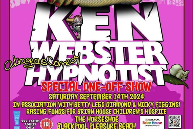 Hypnotist Ken Webster to Perform One Night Drag Queen Hypnosis Show to Raise Funds for Brian House