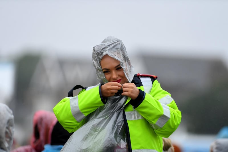 Friday night at Lytham Festival: crowds were in good spirits in spire of the rain