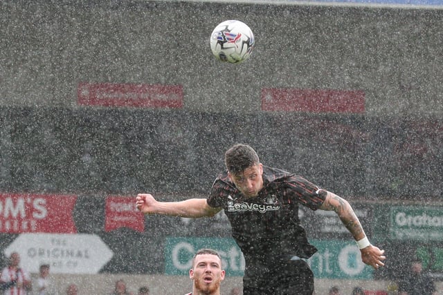 Olly Casey has enjoyed a bright start to the season for Blackpool.