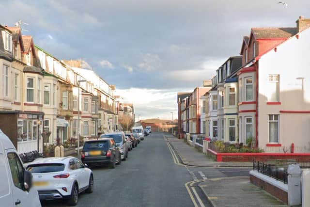 A teenager has been charged after two men were attacked and robbed by a group of thugs in Blackpool (Credit: Google)