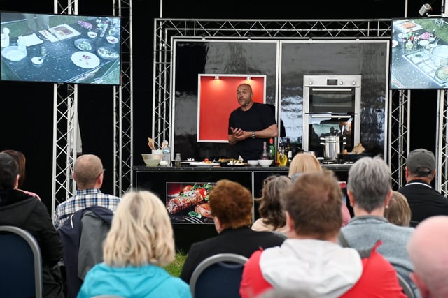 LANCASHIRE POST - BLACKPOOL GAZETTE -   The annual Great Eccleston Show, a two-day event showcasing all things rural.  With demonstrations, competitions, arts, crafts, horticulture and agriculture.  Celebrity chef Simon Rimmer pulls in a crowd for his cooking demonstration.