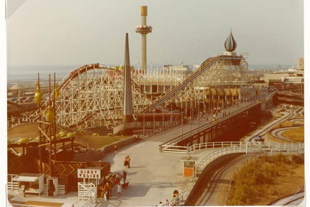 The Big Dipper photographed in 1984. (Picture by Blackpool Pleasure Beach)
