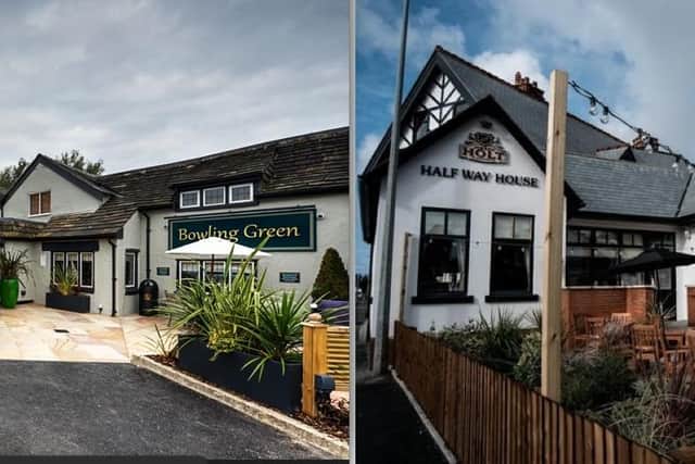 The Bowling Green in Chorley and the Half Way House in Blackpool are included in the £3 deal
