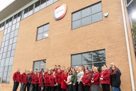 Celebrating Partou Day: Team members gather at Partou’s Nursery Support Centre in Manchester