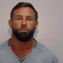The public have been urged not to approach Robert Rimmer who is wanted for drug offences. Although his smouldering mugshot has attracted a wealth of admirers. (Credit: Humberside Police)