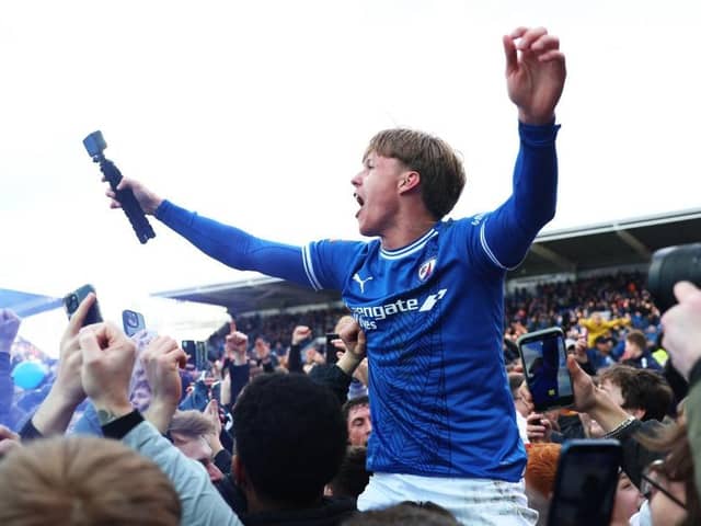 James Berry helped Chesterfield win promotion last season (Photo by Cameron Smith/Getty Images)