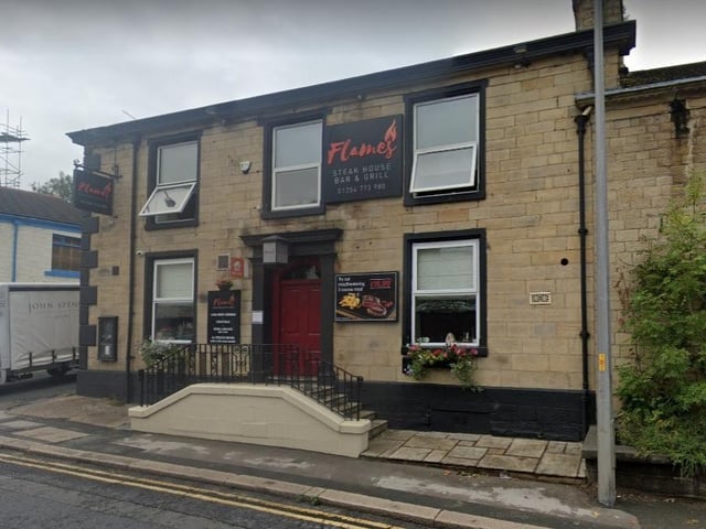 Flames Bar & Grill on Bolton Road, Darwen, has a rating of 4.5 out of 5 from 298 Google reviews