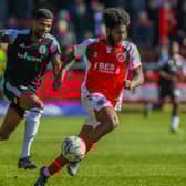 Ellis Harrison scored his fifth Fleetwood goal against Accrington Picture: SAM FIELDING / PRiME MEDIA IMAGES