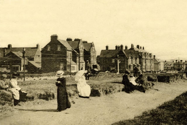 The Promenade at Bispham in the early 1900s.