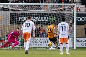 Blackpool were defeated by Cambridge United