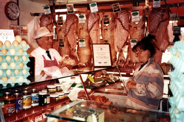 Barretts Butchers, 283 Devonshire Road in 1997