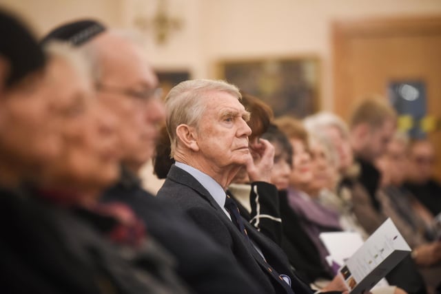 The Holocaust Memorial Day was held at St Annes Synagogue on Friday