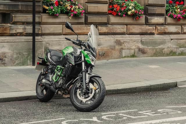 On-street bays are often the best bet for bikers