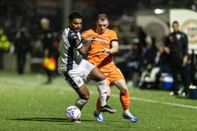 Shayne Lavery did not feature for Blackpool at the weekend. (Photographer Andrew Kearns / CameraSport)