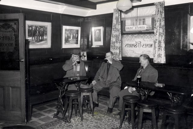 The Saddle Inn Pub, November 1960 the House of Lords smoking room