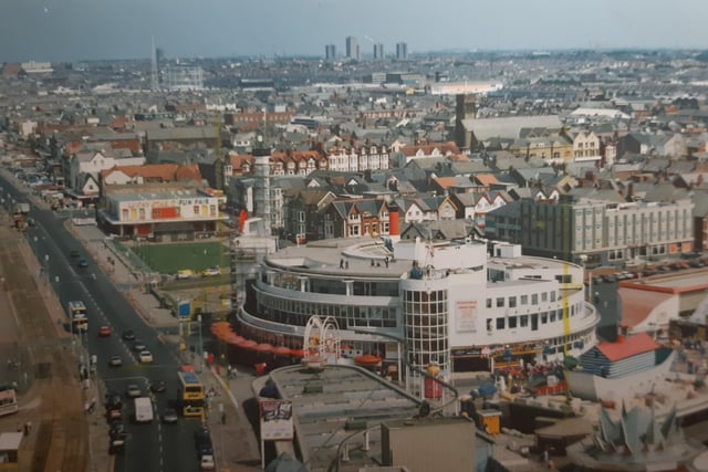 Noah's Ark can be seen in this picture from 1993 and our fabulous resort sprawling out in the distance