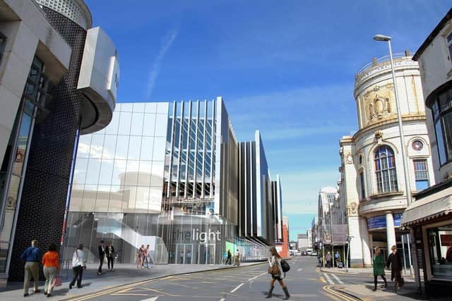 Blackpool town centre