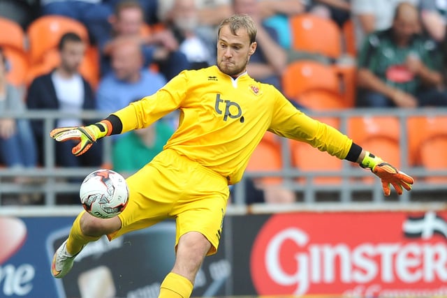 Former Scunthorpe United and Oxford United keeper Sam Slocombe spent a season with Blackpool as they returned to League One via the play-offs. Following his release from the Seasiders he joined Bristol Rovers. Since 2019 he has been with Notts County, where he's made 151 appearances.