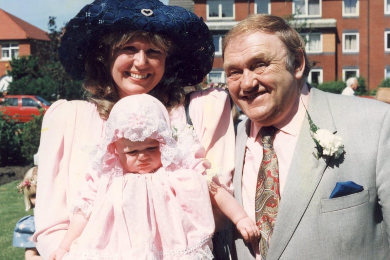 Les and Tracy Dawson with daughter Charlotte