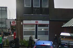 The crown post office in Poulton's Teanlowe Centre could soon shut its doors (image: Google)