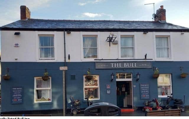 Also locally listed is The Bull Inn on Waterloo Road