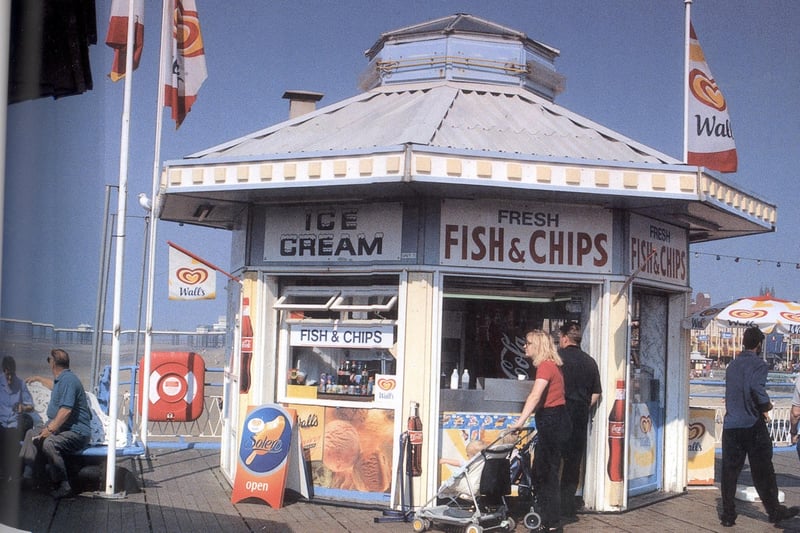Blackpool Central Pier fish and chip kiosk.
Picture credit: Pictures of Britain/Julian Worker