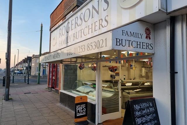 Rogerson's Family Butchers, 110 Victoria Rd W, Blackpool, Thornton-Cleveleys FY5 1AG