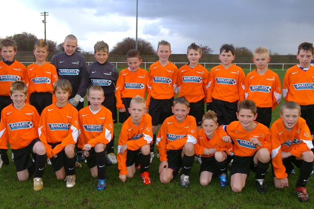 Action from the Lancashire Primary Schools League match between Blackpool U11s and Preston, at Squires Gate FC.
Blackpool U11s team who took part in the Lancashire Primary School league match against Preston at Squires Gate FC. Back row (left to right): Mitchell Bolus, Harry Caton, Liam Munro, Thomas Adams, Danny Day, Kieran Shaw, Dominic Knight, Calvin Ross, Stephen Whiteside, and Jamie Smith. Front (left to right): Danny Wilson, Joshua Smith, Jack Eyre, Ashley Moreau, Ryan Ormerwood, Mitchell Cheetham, Danny Warren (captain), and Joe Darnell