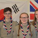 Preston Scouts (from left) William, Abbey, Emily and Lydia are heading off to the World Jamboree in South Korea. Picture courtesy Preston & District Scouts