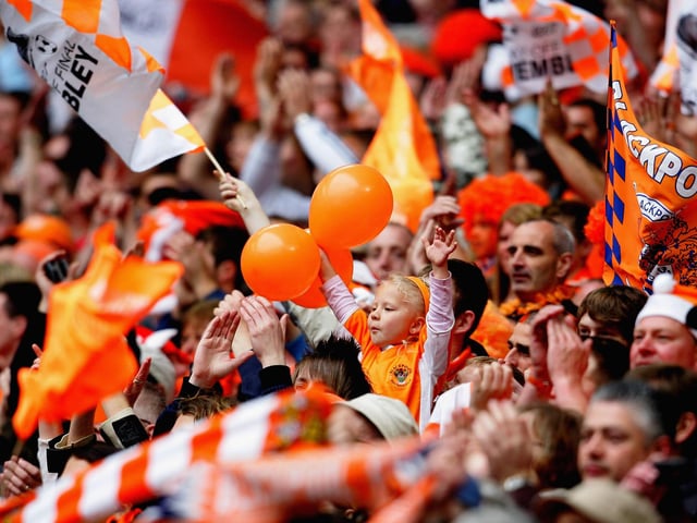 Blackpool fans.