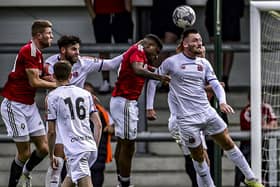 AFC Fylde concluded their pre-season against Salford City last weekend Picture: Steve McLellan