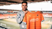 Rogers has signed on loan until the end of the season. Picture: Blackpool FC