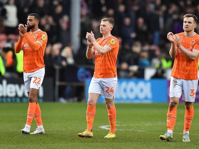Blackpool gave themselves something to build on with last weekend's draw against Burnley