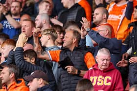 The Seasiders have only managed six league wins on the road this season, but their supporters have been firmly behind them.