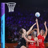 Eleanor Cardwell (right) was unable to help England defeat New Zealand in their bronze medal match Picture: Stephen Pond/Getty Images