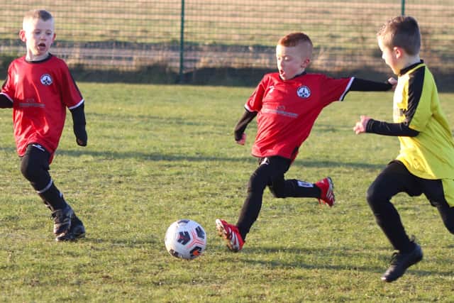 Clifton Rangers Stingers and South Shore Youth Reds showed their progress Picture: Karen Tebbutt