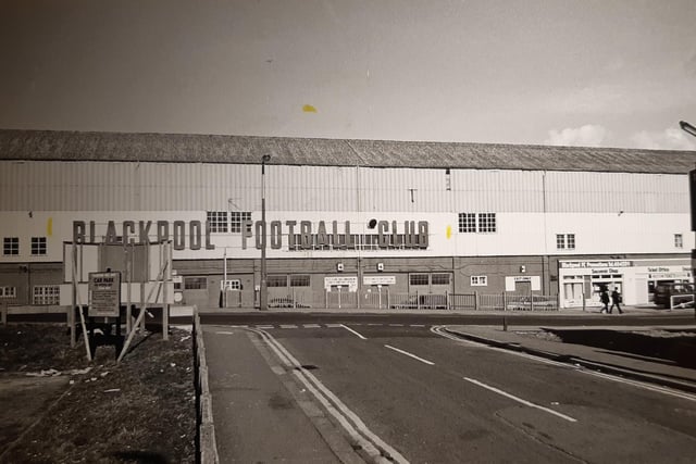 This is how fans will remember how Blackpool Football Club looked in March 1986