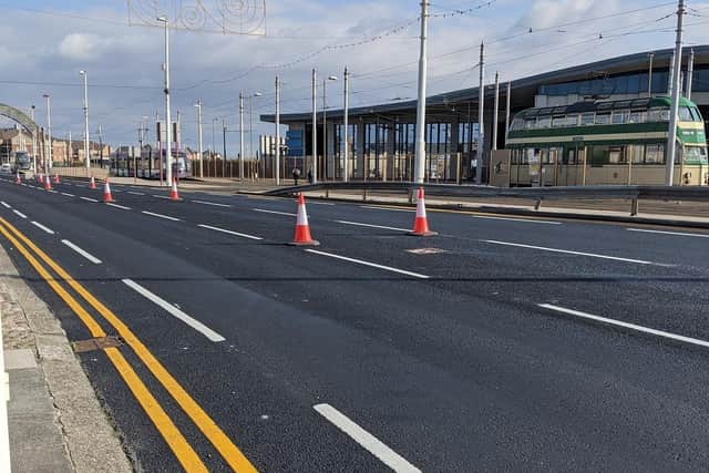 Work completed last year to resurface the Promenade at Starr Gate as part of Project Amber.