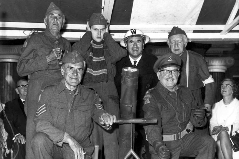 Lights switch-on 1971 - The cast of Dad's Army