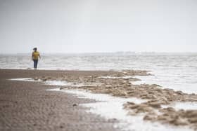 Pollution in the sea at St Anne's